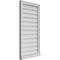 Ekena Millwork Vertical Surface Mount PVC Gable Vent w/ 2"W x 2"H , Brickmould Sill Frame, 20"W x 38"H GVPVE20X3803SN - alternate 2